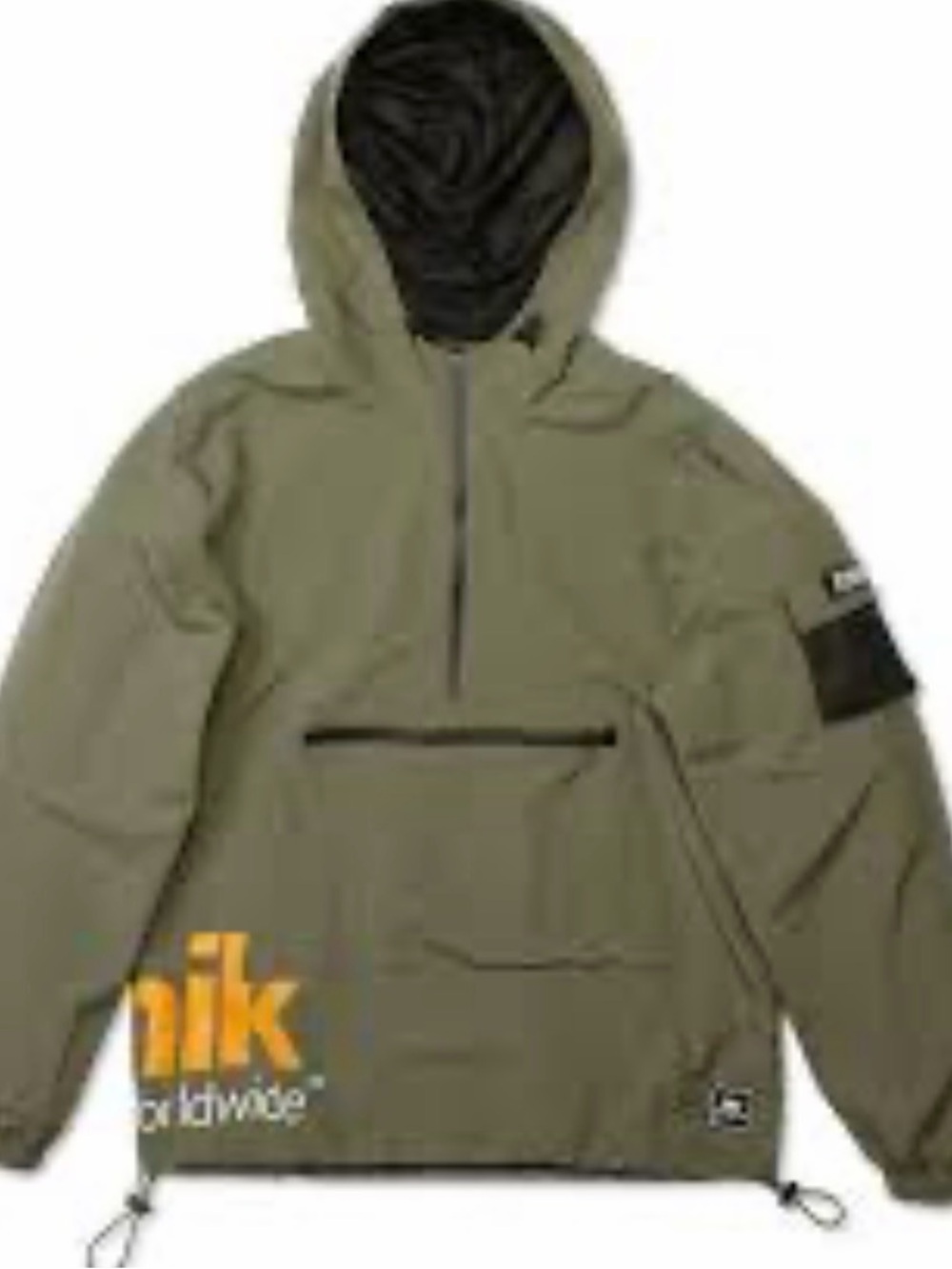 Ethik Worldwide anorak windbreaker jacket